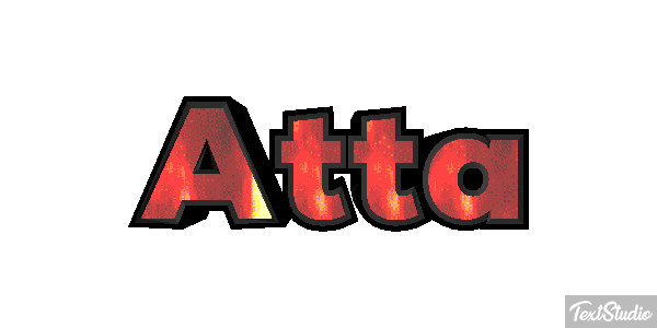 Atta Text effect