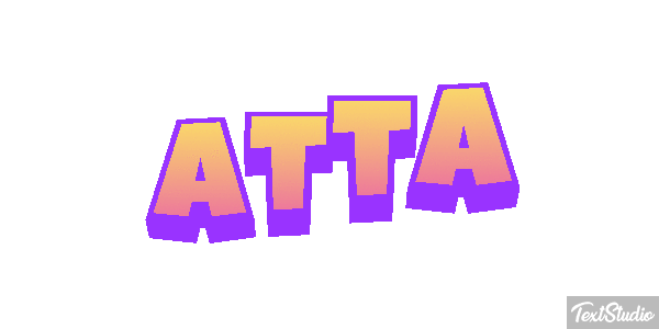 Atta Text effect