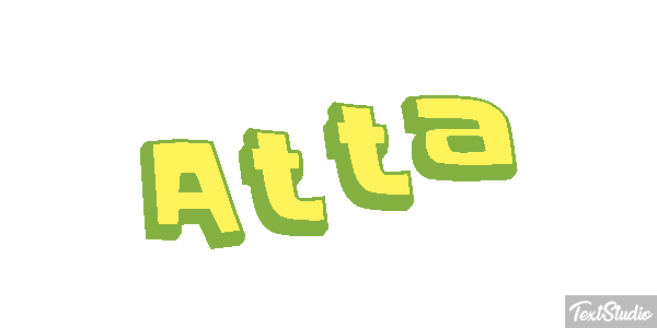 Atta Text effect