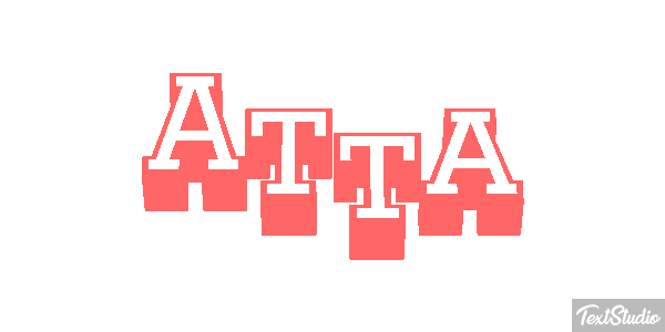 Atta Text effect