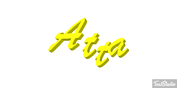 Atta Text effect