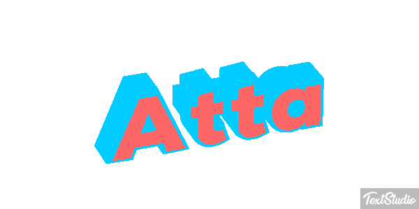 Atta Text effect
