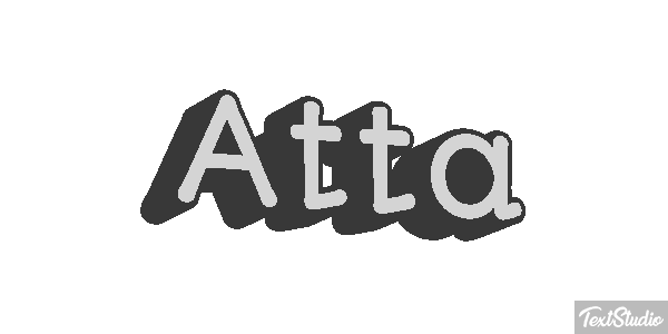 Atta Text effect