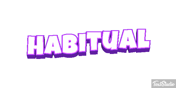 Habitual Efeito do texto