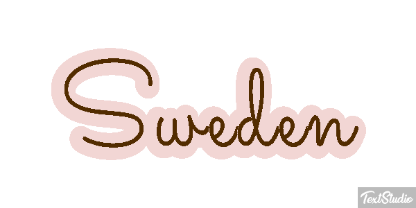 Sweden Metin efekti