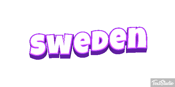 Sweden Metin efekti