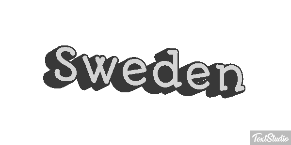 Sweden Metin efekti