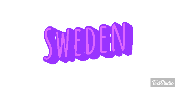 Sweden Metin efekti