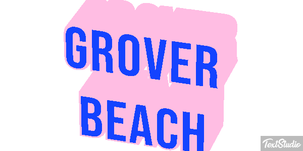 Grover Beach Efekt tekstowy