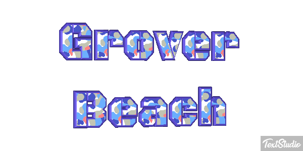 Grover Beach Efekt tekstowy
