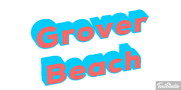 Grover Beach Efekt tekstowy