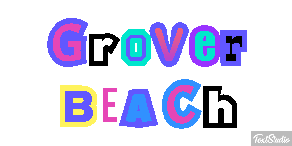 Grover Beach Efekt tekstowy