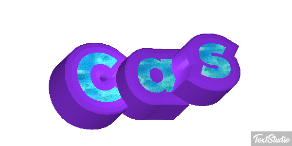 Cas Text effect