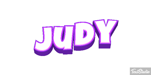 Judy Text effect