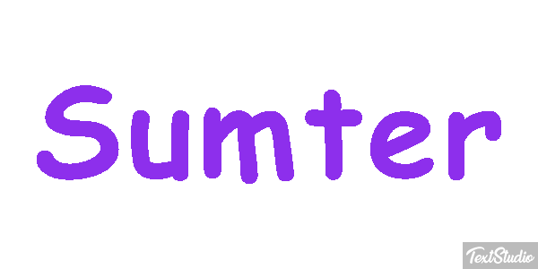 Sumter Efekt tekstowy