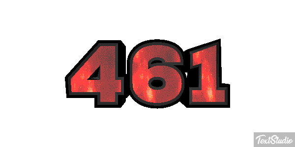 461 Tekst effect