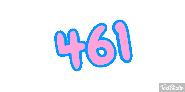 461 Tekst effect