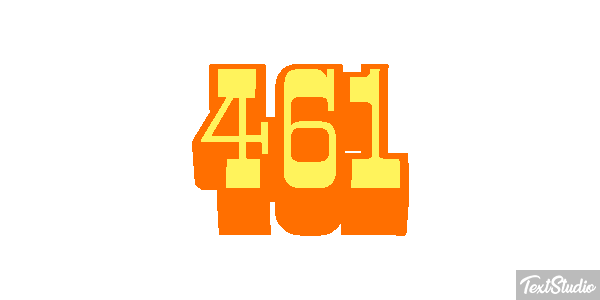 461 Tekst effect