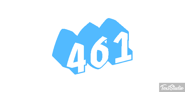 461 Tekst effect