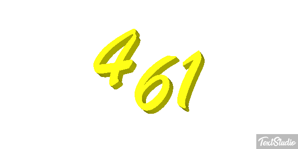 461 Tekst effect