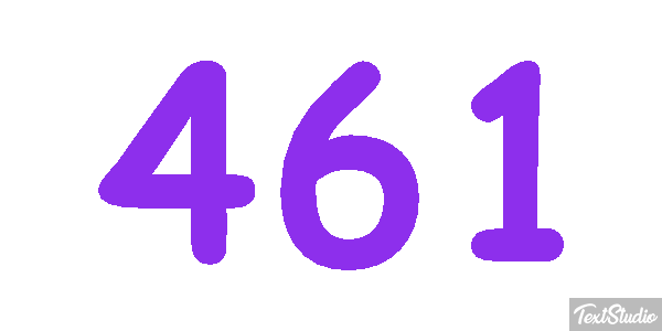 461 Tekst effect