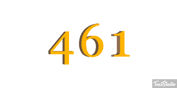 461 Tekst effect