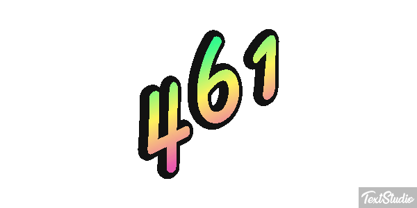 461 Tekst effect