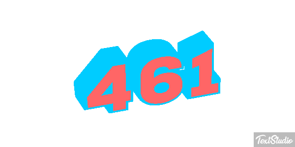 461 Tekst effect