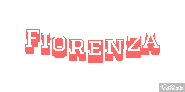 Fiorenza Effetto testo