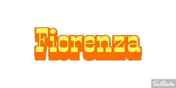 Fiorenza Effetto testo
