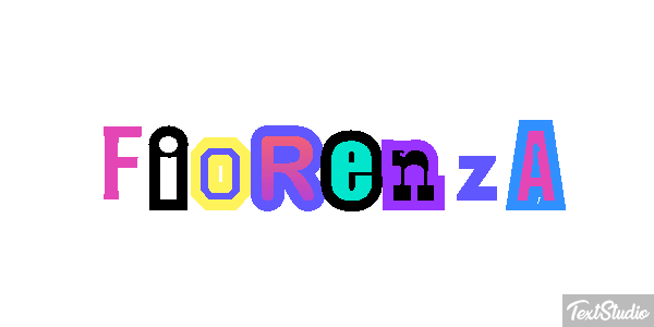 Fiorenza Effetto testo