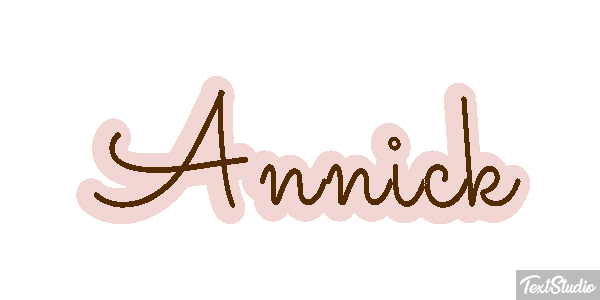 Annick Prénom Designs de logo en GIF animé