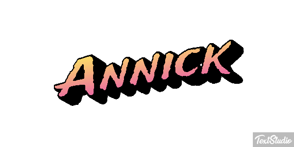 Annick Name Animated GIF Logo Designs
