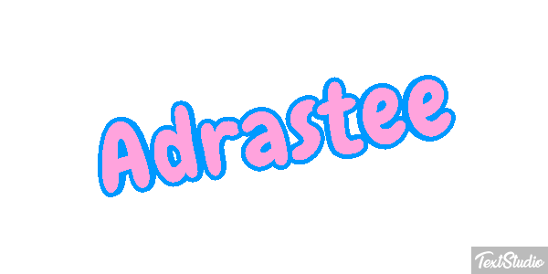Adrastée Efekt tekstowy