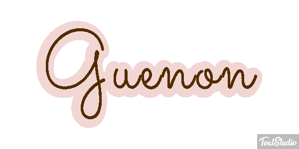 Guenon Effet de texte