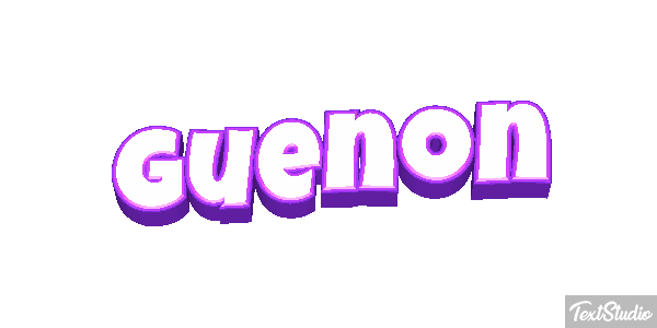 Guenon Effet de texte