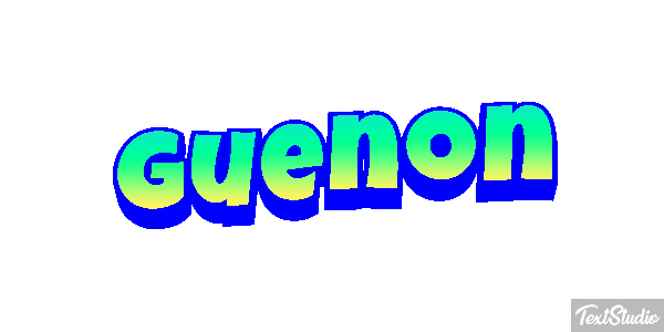 Guenon Effet de texte