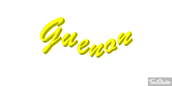 Guenon Effet de texte