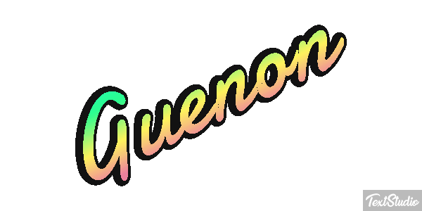 Guenon Effet de texte