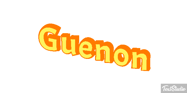 Guenon Effet de texte