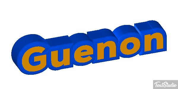 Guenon Effet de texte