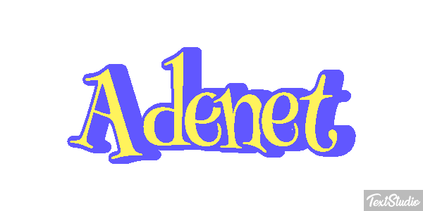 Adenet Efekt tekstowy