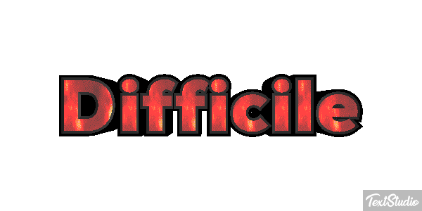 Difficile Effetto testo
