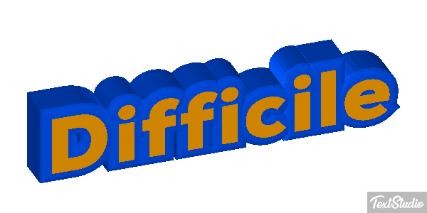 Difficile Effetto testo