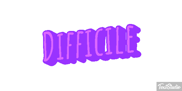 Difficile Effetto testo