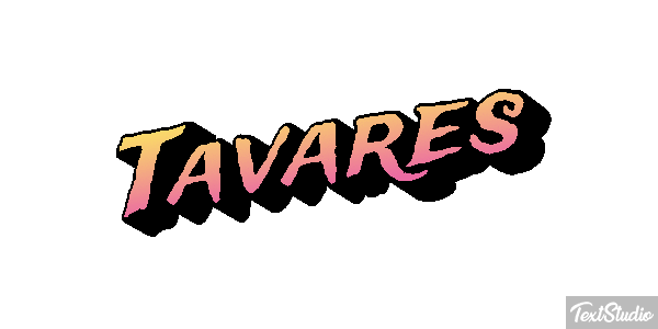 Tavares Text effect