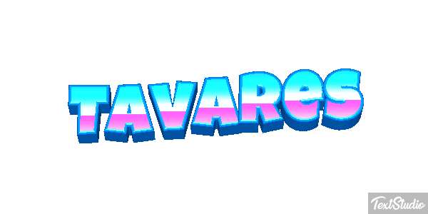 Tavares Text effect