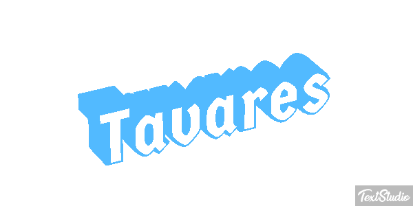 Tavares Text effect