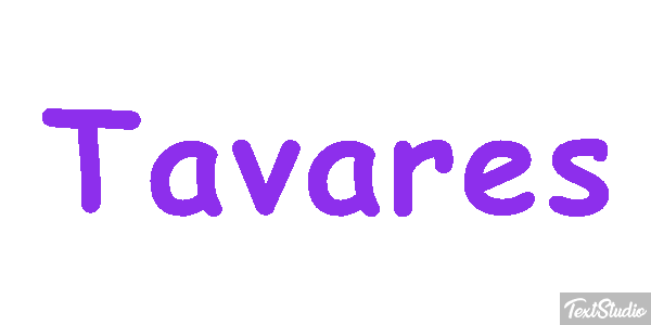 Tavares Text effect