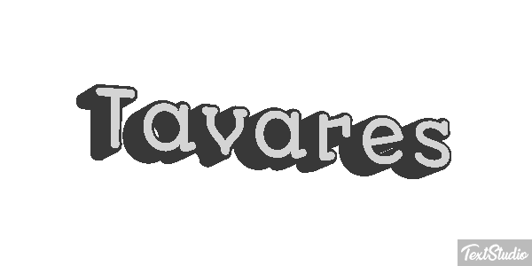 Tavares Text effect